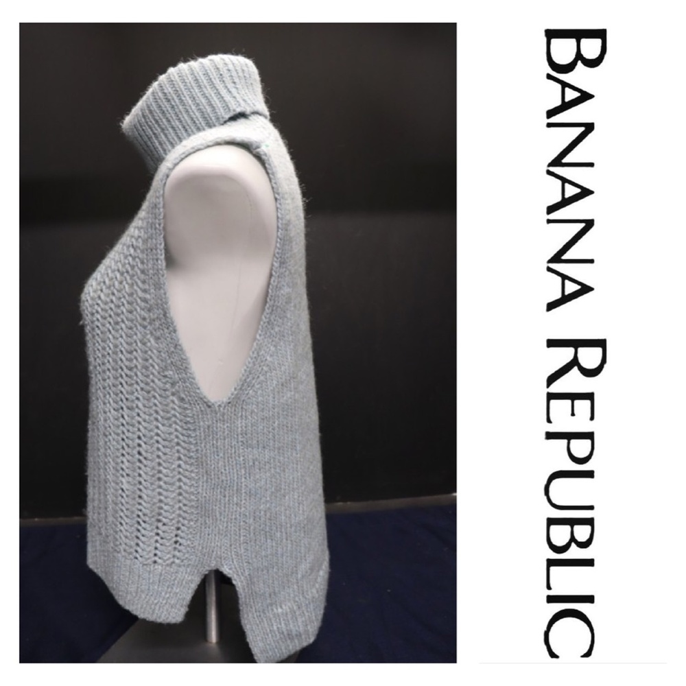 Banana Republic Chunky Turtleneck Sweater, Sz Sm - Picture 2 of 4